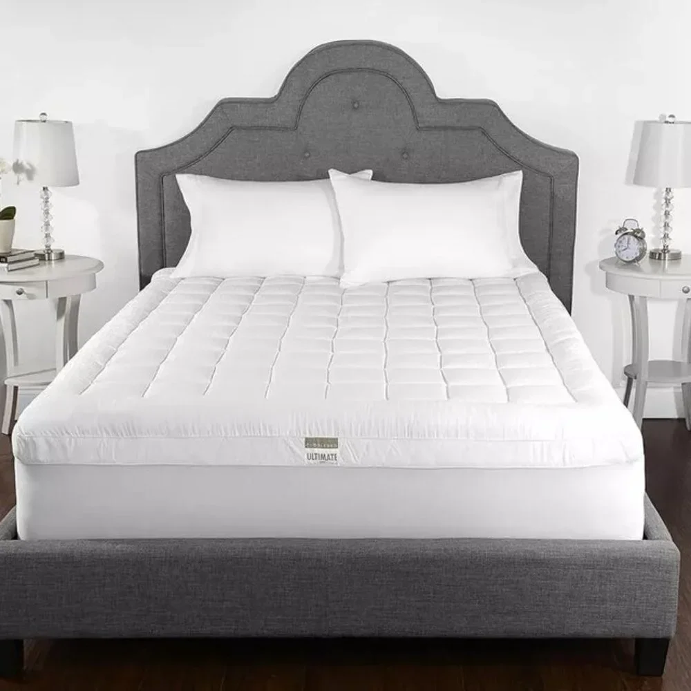 Cuddlebed Luxurious Mattress Pad, Queen, White, NWT